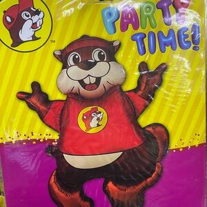 New 6PCs. Buc-ee’s THEME Party Supplies. Red and Yellow Buc-ee’s